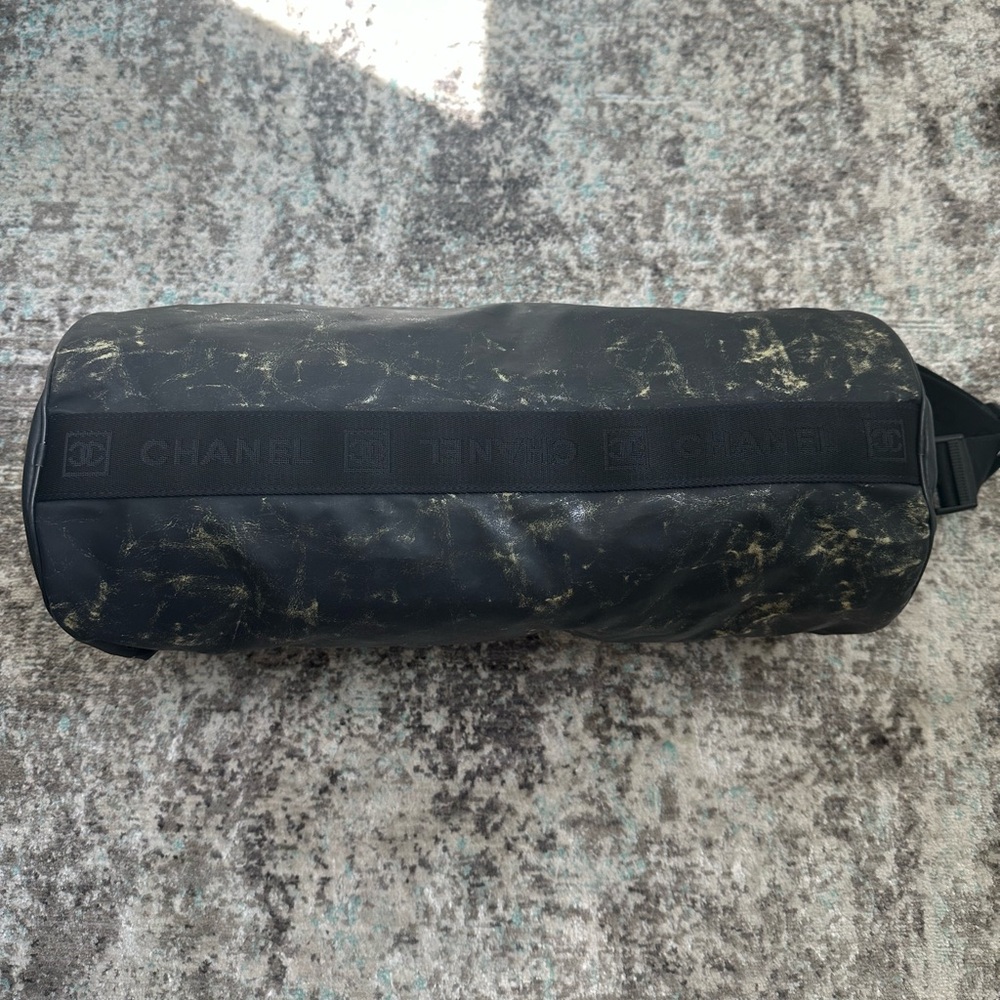 Vintage CHANEL Sport Duffle Bag in Black - Picture 2 of 15